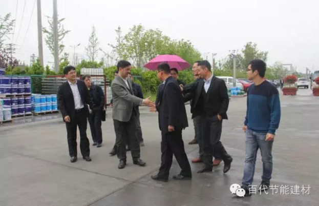 江蘇百代熱烈歡迎昆山住建局、質(zhì)檢站領(lǐng)導參觀考察